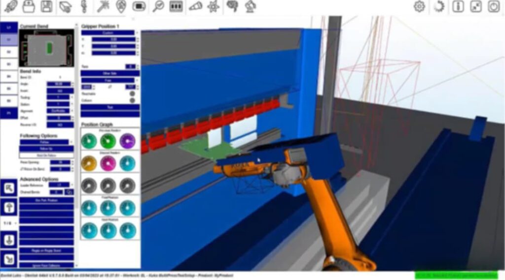 Img 7 - Robotic bending systems - Flexible and customizable robotic sheet metal bending cells developed to serve most of the press brakes on the market