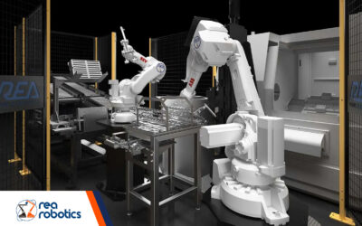 Img 4 - Produzione più snella, efficiente e continua: scopri l’asservimento CNC robotizzato. - Scopri cos'è l’asservimento CNC robotizzato, come funziona e quali vantaggi può offrire alla tua azienda: più efficienza, meno fermi macchina e automazione continua.